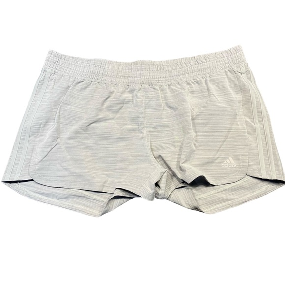 Adidas Running Shorts Women’s XL Active Athletic Athleisure Jogging Gray Sport‎ - Picture 1 of 12